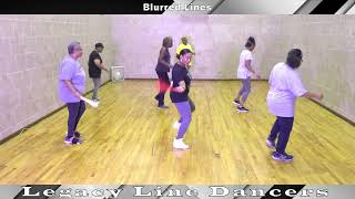 Blurred Lines Line Dance [upl. by Navek]