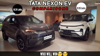 2023 Tata NexonEV Fearless MR VS Empowered Plus LR  Comparisons  Which Car Is Perfect For You🤔 [upl. by Alberta]