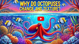 Why Do Octopuses Change Their Color amp Texture  Marine Animal Adaptations [upl. by Alitha831]