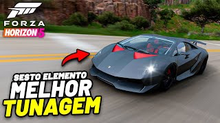 MELHOR TUNAGEM para LAMBORGHINI SESTO ELEMENTO no FORZA HORIZON 5 2024 [upl. by Ferris]