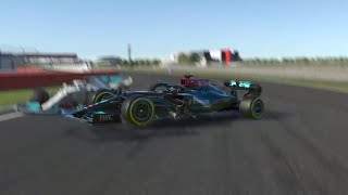 Hamilton tries iRacing for the first time [upl. by Lexy231]