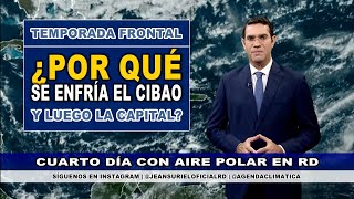 Miércoles 20 noviembre  Un nuevo frente frío se acercará a República Dominicana [upl. by Lodhia]