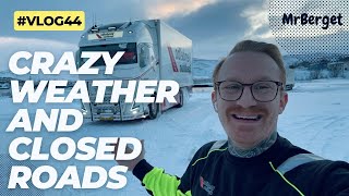 Crazy weather and closed roads Go jäkla tur till Båtsfjord vlog44 [upl. by Arym2]