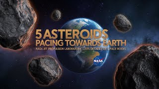 5 Asteroids Pacing Towards Earth NASA JPL Lists Details of Space Rocks  SK Informative [upl. by Helas]