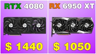 RTX 4080 vs RX 6950 XT Gaming Test 4K [upl. by Mosier]