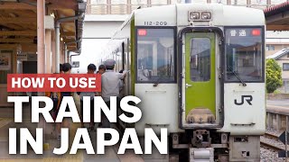 How to Use Trains in Japan  japanguidecom [upl. by Sheri]