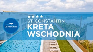 KRETA WSCHODNIA  Hotel St Constantin  GRECOS [upl. by Beatrice]