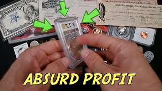 Insane 60 OLD COIN Grab Bag – Round 4 vs TreasureTownCoins [upl. by Aizahs584]