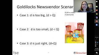 Newsvendor Model Intro Notation and Steps [upl. by Maloney]