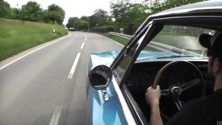 1968 Dodge Charger RT driving [upl. by Haimerej]