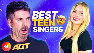 BEST TEEN Singers OF ALL TIME On Americas Got Talent 🤩🎤 [upl. by Jegar]