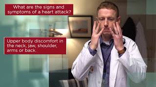 Signs and symptoms of a heart attack [upl. by Ahtimat]