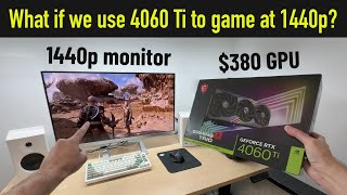 What if we use RTX 4060 Ti 8GB to play the latest games at 1440p in Q4 2024 [upl. by Biondo985]