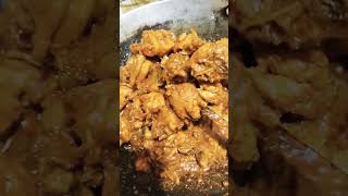 Chiken kadi super tasty 🤤 chicken recipe chicken chikankari shorts trending anandsirmukhiya [upl. by Aiveneg]