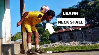 How To do a neck stall • 3 step tutorial • [upl. by Hanford]