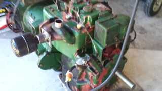 Lister ST2 7kw Startomatic Generator start and stop [upl. by Boru]