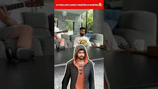 Ap Dhillons Home Targeted in Gunfire For This Reason🤯Threatsapdhillon salmankhan ytshortsindia [upl. by Kcireddor]