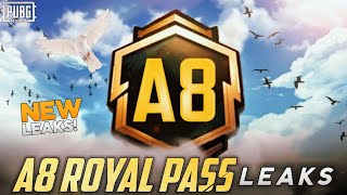 🔥A8 ROYAL PASS  1 TO 100 RP REWARDS  ACE 8 ROYAL PASS LEAKS  A8 ROYAL PASS PUBG MOBILEBGMI [upl. by Reltuc858]