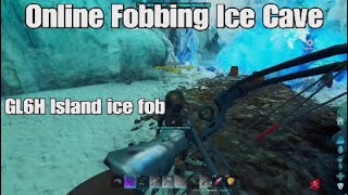 Online Party Fobbing GL6H ice cave  Ark Asa Official Small Tribes PvP [upl. by Anytsirhc]