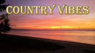 Listening Awesome COUNTRY MUSIC PLAYLIST while Watching the Sunset Ocean 🤠🎸 [upl. by Nabi]