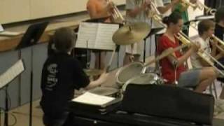 Kiewit Middle School Jazz Band C Jam Blues [upl. by Ettevi]