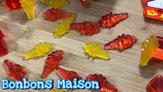 RECETTE DE BONBONS MAISON🍬2 VERSIONS Avec et sans gélatine Deli Cuisine [upl. by Notffilc]