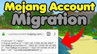 When is Minecraft Java Mojang Account Migration Happening [upl. by Gomar10]