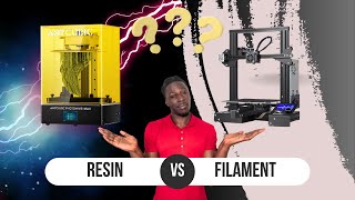 Resin Vs Filament 3D Printer Comparison  Which Should You Get [upl. by Olmstead]