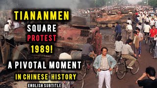 Tiananmen Square Protest 1989  A Pivotal Moment in Chinese History  Info TV 20 [upl. by Nnahgaem]