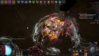 Path of Exile CI Fire trap [upl. by Haerdna]