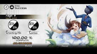 DEEMO Page 0 Hard Lv10 10000 All Charming [upl. by Ihtac]