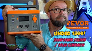 Vevor BUDGET 300w Power Station  Solar Generator  BEST VALUE [upl. by Mandi]