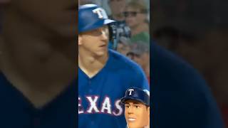 Wyatt Langfor Hits A Homer Over the Monster texasrangers wyattlangford homerun mlb baseball [upl. by Ybroc]