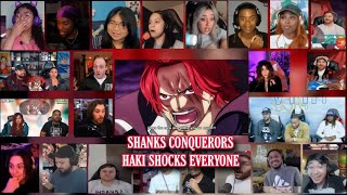 Shanks Haki vs Admiral Greenbull Reaction Mashup  One Piece Episode 1082 [upl. by Nwahsd239]