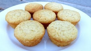 3 INGREDIENT MINI MUFFINS RECIPE [upl. by Nosloc]