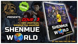 HOW TO BACK SHENMUE WORLD ISSUE 3 Shenmue Dojo [upl. by Spalla943]