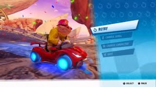 CTR Nitro Fueled OUT OF TIME Developer Time Trial  15434 [upl. by Sayed]