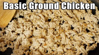 How To Cook Ground Chicken [upl. by Jody]