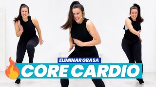 CARDIO CORE para ABDOMEN PLANO 🔥 Eliminar Grasa Rápido [upl. by Philpot76]