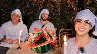 Can 3 Guys Make A Watermelon Explode Ft Zachirific [upl. by Lougheed]