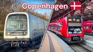 Metro Trains and Buses in Copenhagen Denmark 🇩🇰  2024 [upl. by Nirehtac]