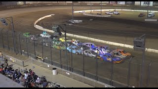 Perris Auto Speedway Mini Stock Main Event 6124 [upl. by Ahsenrad]