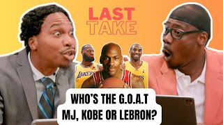 Whos the GOAT  LeBron vs Jordan vs Kobe Debate With Stephen A Smith amp Shannon Sharpe  PARODY [upl. by Goodman]