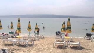 Der bekannte Sandstrand in Crikvenica Kroatien [upl. by Bruce849]