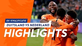 Highlights DuitslandNederland 692019 EKkwalificatie [upl. by Oribel]