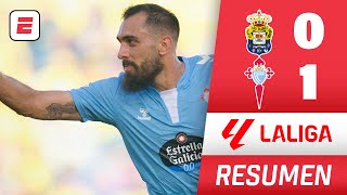 LOCURA TOTAL CELTA con 9 jugadores LE GANÓ 10 a LAS PALMAS en partido con 13 TARJETAS  La Liga [upl. by Johanan142]