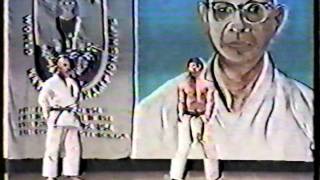 Tsuyoshi Uechi Sanchin Kata IWKA Championship 1986 [upl. by Naujej]