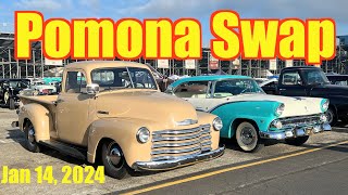 Pomona Swap Meet amp Classic Car Show  January 14 2024 [upl. by Latterll]