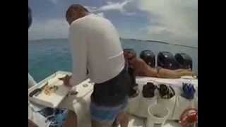 Bahama 41 fishing Staniel Cay Bahamas [upl. by Kalil]