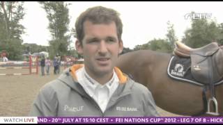 FEI Nations Cup 2012 Hickstead  Philipp Weishaupt [upl. by Gennie179]